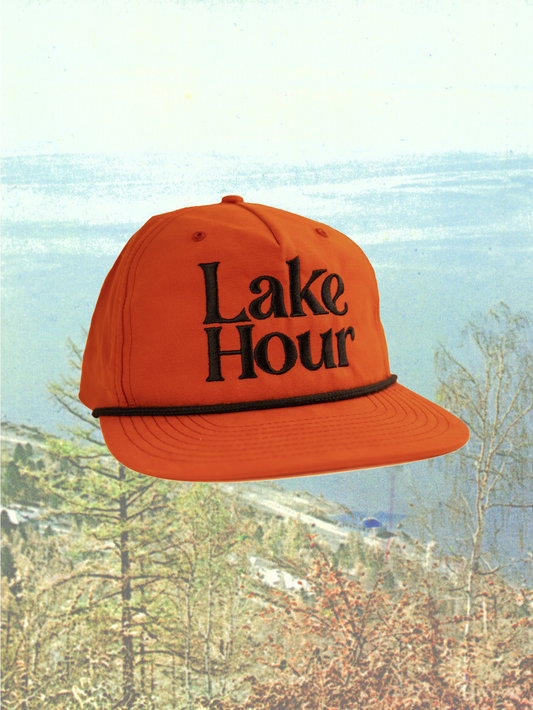Grandad Hat in Sunset Ember