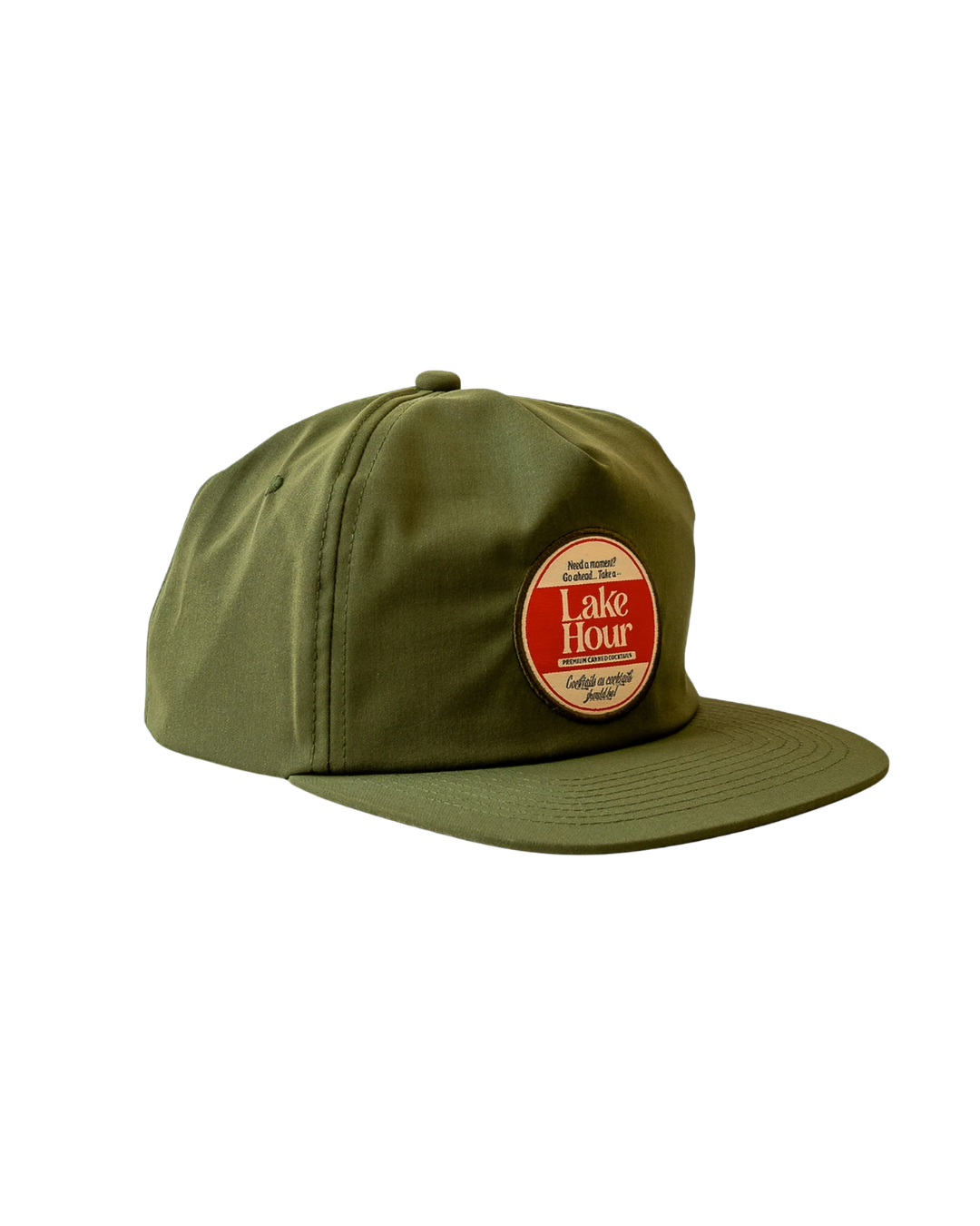 Classic Cotton Snapback in Pond Frog