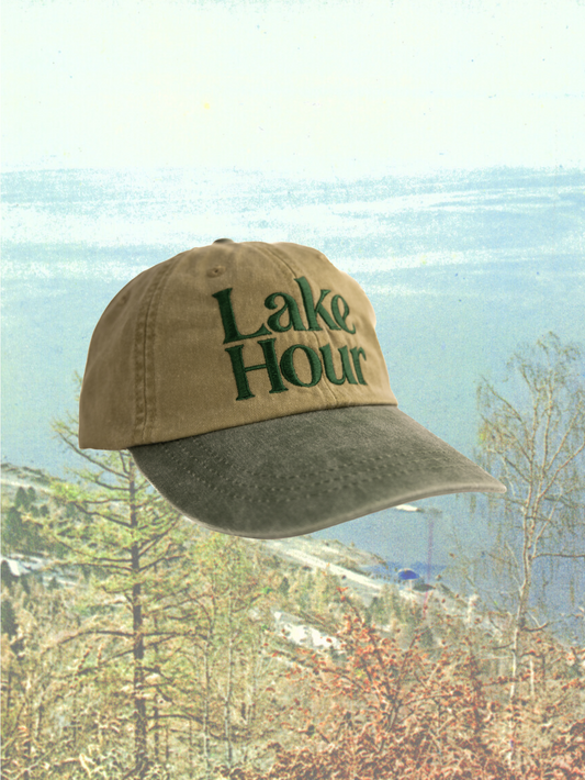 Dad Hat in Lakeshore Pine/Khaki