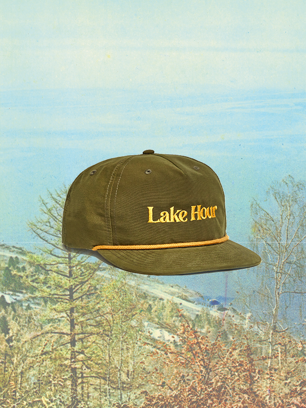 Grandad Hat in Lake Moss