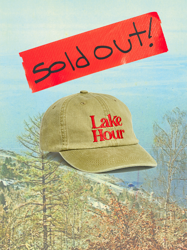 Dad Hat in Lake Moss